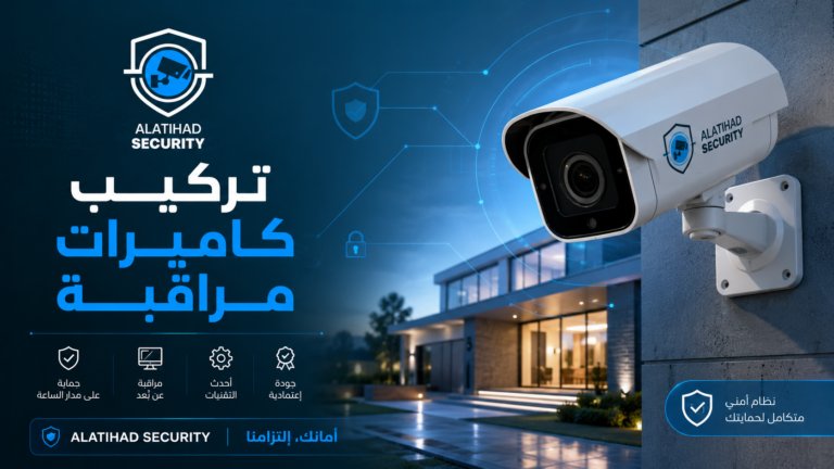 شركة تركيب كاميرات مراقبة في العين ✅ 0589449920